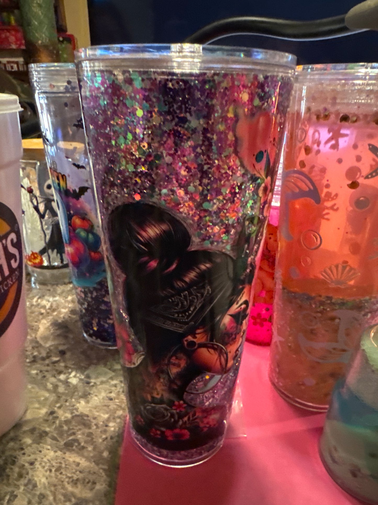 Premade 24oz probably late for something acrylic snow globe