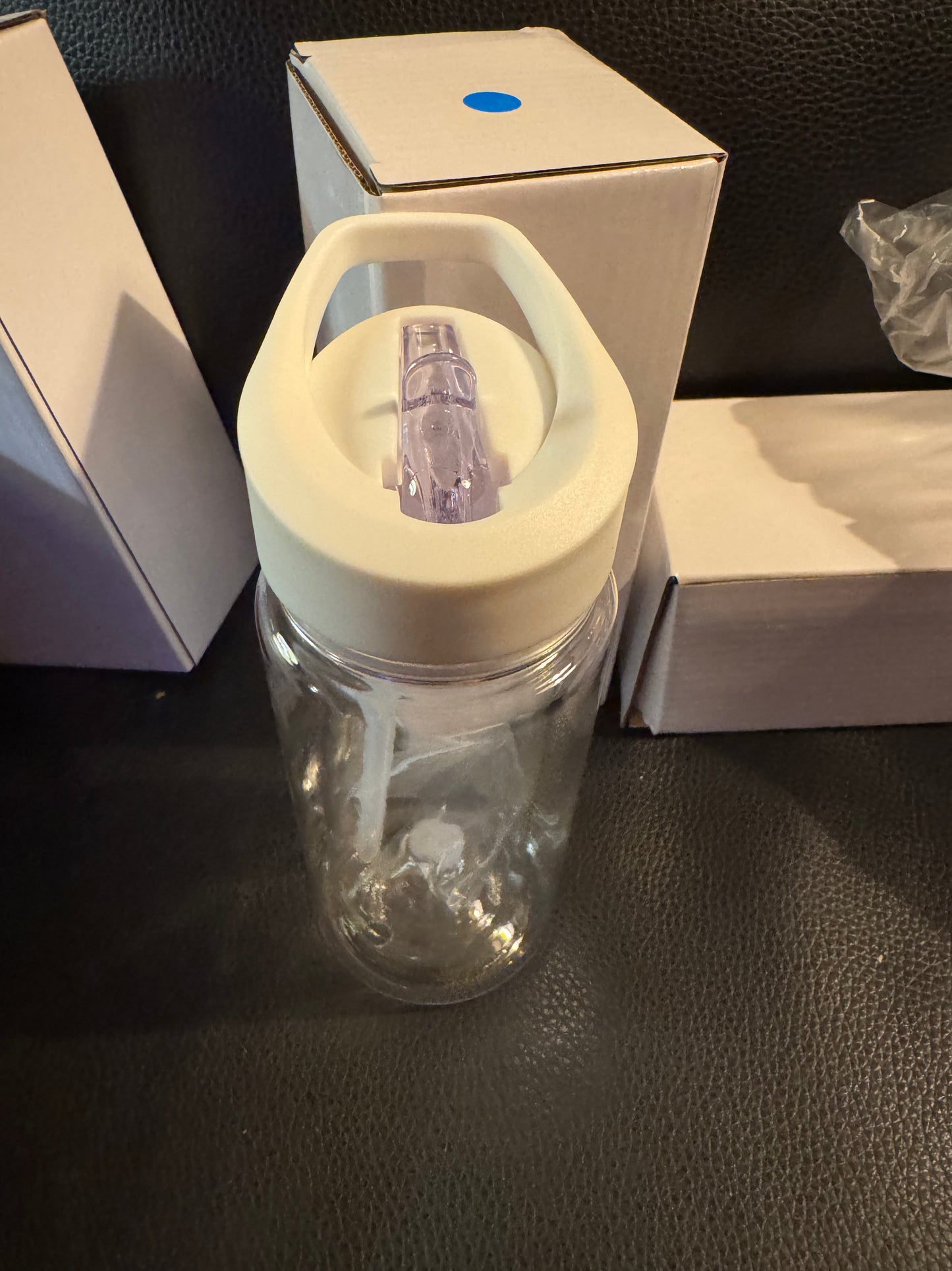 10 Oz Snowglobe Sippy Cup