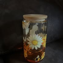 Premade 12 oz Honey Drip Snow Globe