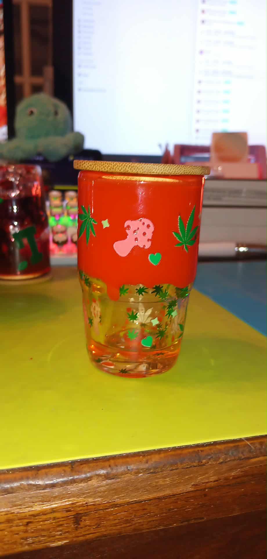 4oz orange leaves lava