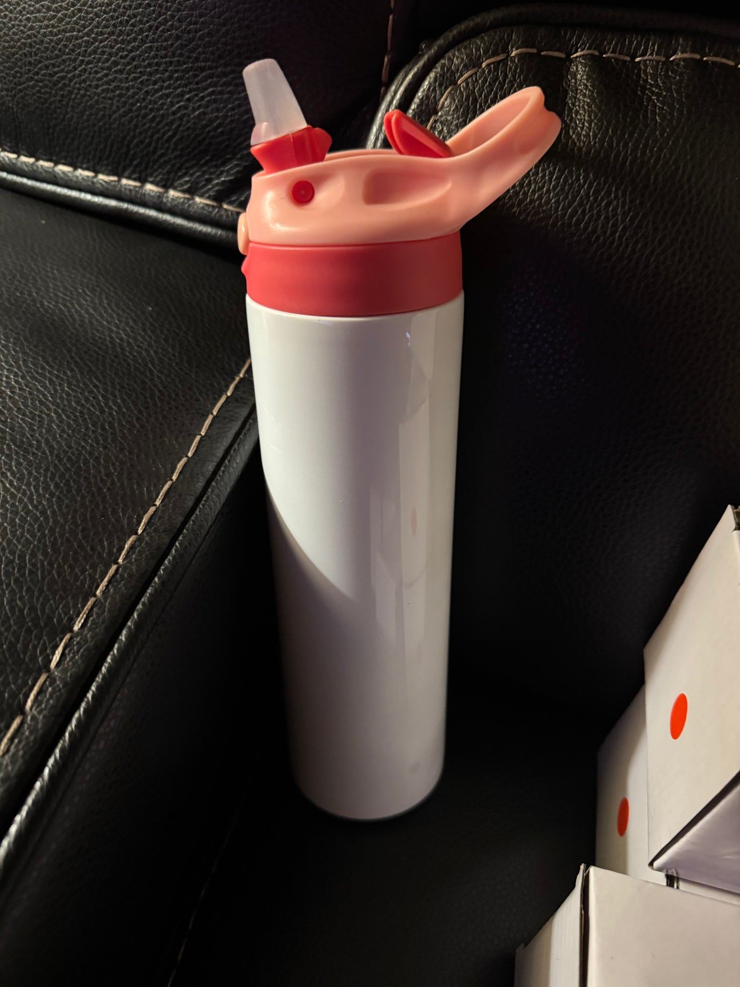 20oz Sippy Cup Tumbler Kids Flip Top Water Bottle